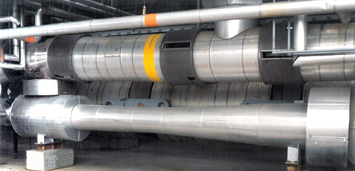 Koerting steam jet ventilator installed at site