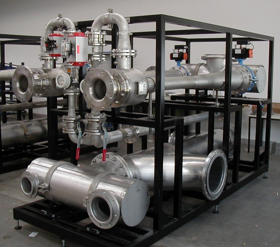 Liquid jet gas compressor for ozone introduction in a municipal water treatment plant in Denmark